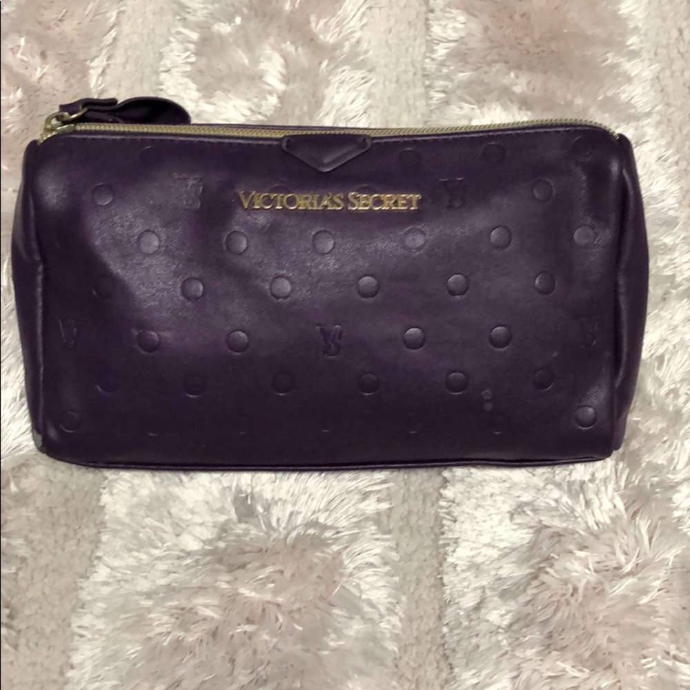Purple Victoria’s Secret Makeup Bag